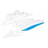 Lemken 3444449 Listwa odkładni 4 DMCS40 lewa DuraMaxx