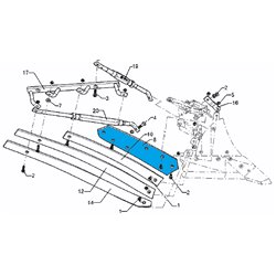 Lemken 34410060 Listwa odkładni 1 BS20/40/42 prawa od 15.08.2022