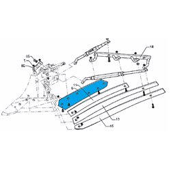 Lemken 34410061 Listwa odkładni 1b BS40/BS42 lewa od 15.08.2022