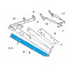 Mouldboard slat 4 TS46 993mm 3444246 Lemken 5071-3444246