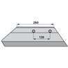 41659609209 Lemiesz 18" prawy Overum 96-092, XU