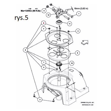 Vicon KG00498700 Śruba M10x25 A2