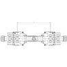 Wał WOM szerokokątny T CvJ 60 L1610 mm, 1i3/8"Z6-1i3/8"Z6 Comer