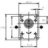 Pompa zębata Polaris grupa 2 - PLP208D082E2G Casappa 8719607033565