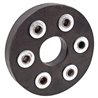 Tarcza gumowa, sprzęgła 6 otworów, Ø 150, pasuje do T-088