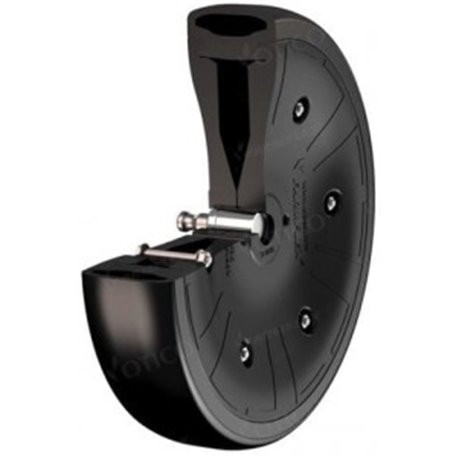 Koło dociskowe, 330x75mm with bearing