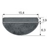 Wpust czółenkowy calowy 3,9x6,3x15,4 - 5/32"x5/8"