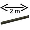 Pręt gwintowany M10x1,5, 2m bez pokrycia kl. 4.6 