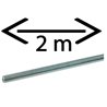 Pręt gwintowany M6x1, 0,2m ocynk kl. 4.6 