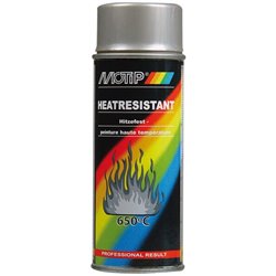Lakier żaroodporny 800°C, srebrny 400 ml