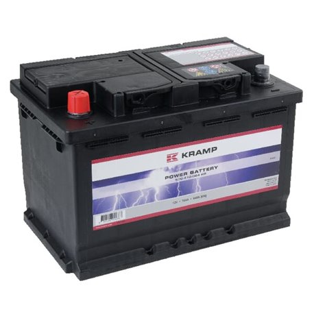 Akumulator 12V 70Ah EN 640A 278x175x190 L+ Kramp
