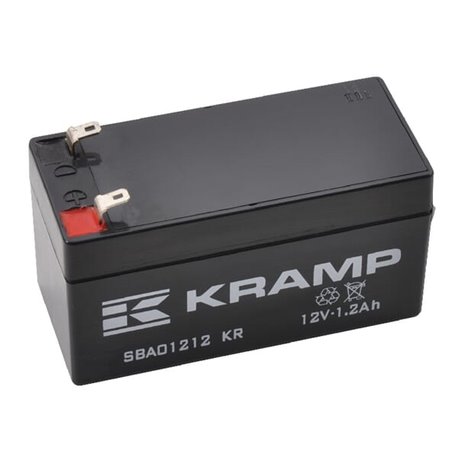 Akumulator 12V 1,2Ah 97x48x53 krótki bok P+ Kramp