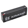 Akumulator 12V 2Ah 178x34x64 L+ Kramp