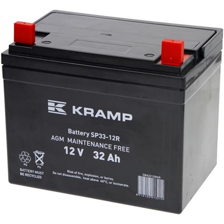 Akumulator 12V 32Ah 197x130x159 P+ Kramp