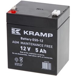 Akumulator 12V 5Ah 90x70x101 L+ Kramp