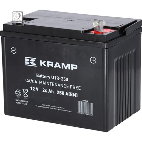 Akumulator 12V 24Ah EN 250A 197x130x159 P+ Kramp