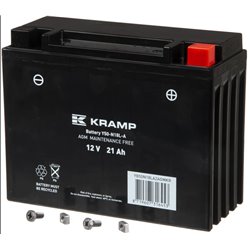 Akumulator 12V 21Ah EN 350A 205x87x162 P+ Kramp
