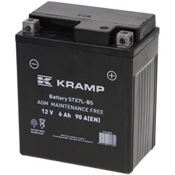 Akumulator 12V 6Ah EN 90A 114x71x131 P+ Kramp