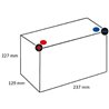 Akumulator 12V 38Ah EN 510A 237x129x227 L+ AMG Optima