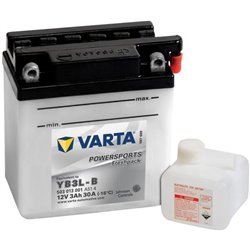 Akumulator 12V 3Ah EN 30A 100x58x112 P+ Powersports Freshpack VARTA