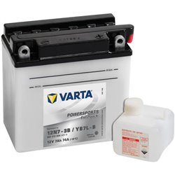 Akumulator 12V 7Ah EN 74A 136x76x134 P+ Powersports Freshpack VARTA