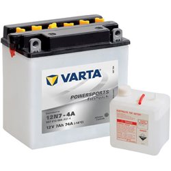 Akumulator 12V 7Ah EN 74A 136x75x133 L+ Powersports Freshpack VARTA