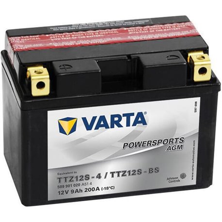 Akumulator 12V 9Ah EN 200A 150x87x110 L+ AGM Varta