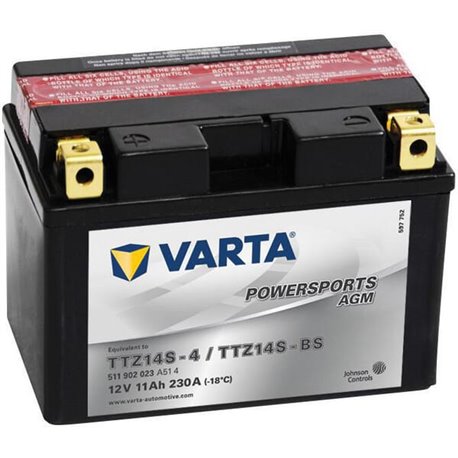Akumulator 12V 11Ah EN 230A 150x87x110 L+ AGM Varta