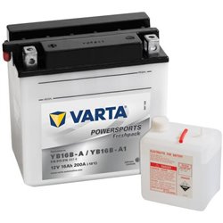 Akumulator 12V 16Ah EN 200A 158x89x162 L+ Powersports Freshpack VARTA