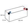 Akumulator 12V 16Ah EN 180A 205x72x164 P+ Powersports Freshpack VARTA