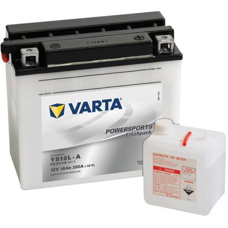 Akumulator 12V 18Ah EN 200A 181x92x164 P+ Powersports Freshpack VARTA