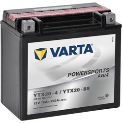 Akumulator 12V 18Ah EN 250A 177x88x156 L+ AGM Varta