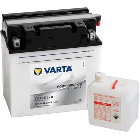 Akumulator 12V 19Ah EN 240A 176x101x176 P+ Powersports Freshpack VARTA