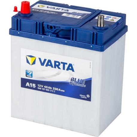 Akumulator 12V 40Ah EN 330A 187x127x227 L+ Blue Dynamic VARTA