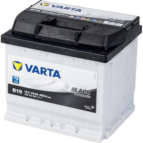 Akumulator 12V 45Ah EN 400A 207x175x190 P+ Black Dynamic VARTA