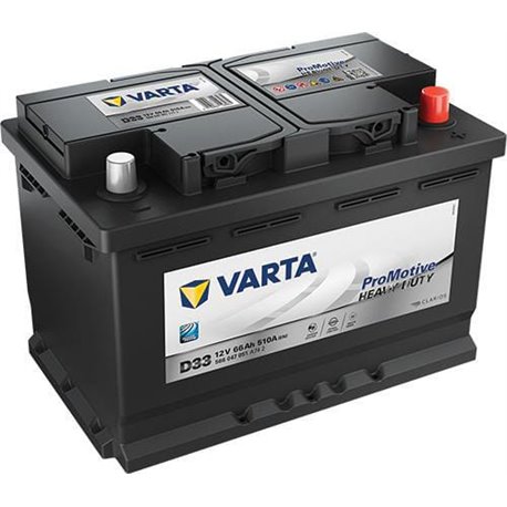 Akumulator 12V 66Ah EN 510A 278x175x190 P+ Heavy Duty VARTA