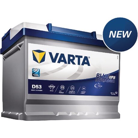 Akumulator 12V 70Ah EN 760A 278x175x190 P+ Blue Dynamic VARTA