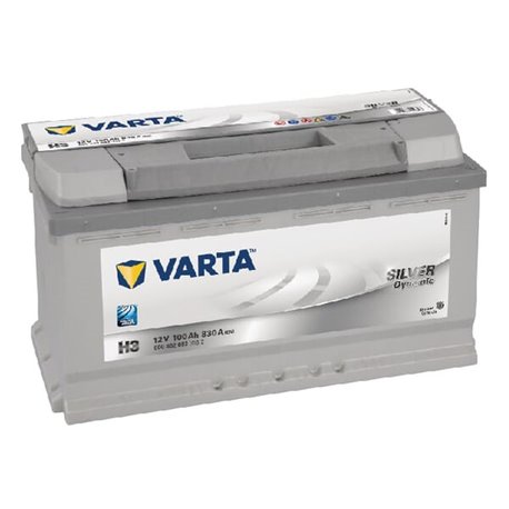 Akumulator 12V 100Ah EN 830A 353x175x190 P+ Silver Dynamic VARTA