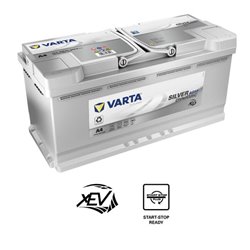 Akumulator 12V 105Ah EN 950A 394x175x190 P+ AGM Varta