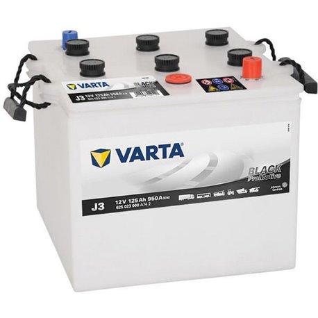 Akumulator 12V 125Ah EN 950A 286x269x230 po przekątnej P+ Heavy Duty VARTA