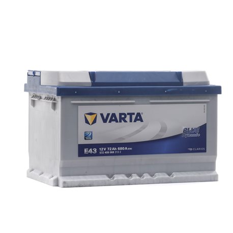 Akumulator 12V 72Ah EN 680A 278x175x175 P+ Blue Dynamic VARTA