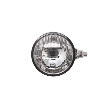 Reflektor świateł uniwersalny L/P (dalekosiężny, H3/T4W, 12/24V, szer. 220mm, wys. 123mm, biały, plastik, czarny, światła pozycy