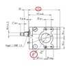 Pompa hydrauliczna 100ccm lewa 45mm/35mm Bosch 0510990085