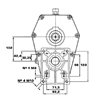 Multiplikator 30-ST-8-3.5 (M-F/Gr3) z tuleją/wałkiem