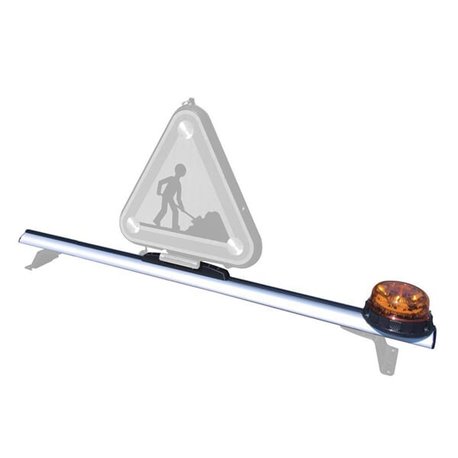 Belka dachowa 136 cm z 1 lampą błyskową LED PEGASUS