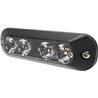 Lampa ostrzegawcza 4 LED 12/24V pomarańczowa