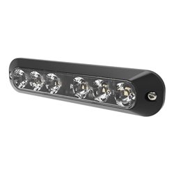 Lampa ostrzegawcza 6 LED 12/24V pomarańczowa