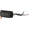 Lampa ostrzegawcza LED, bursztynowa, Kramp
