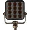 Lampa ostrzegawcza LED, 10-30V, bursztynowa, 12 LED, Kramp