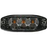 Lampa ostrzegawcza, bursztynowa, 3 LED